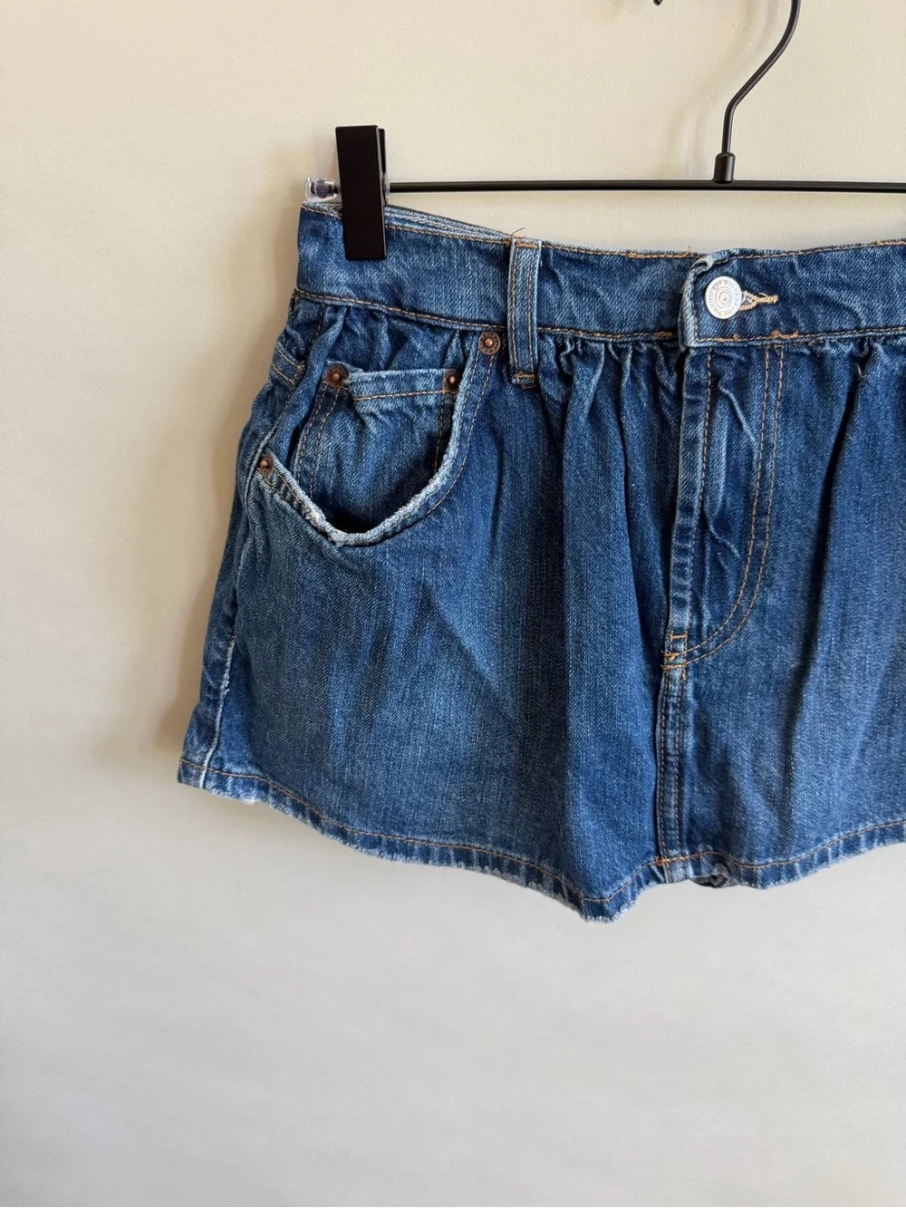 FREE PEOPLE We the Free Demi Denim Skort